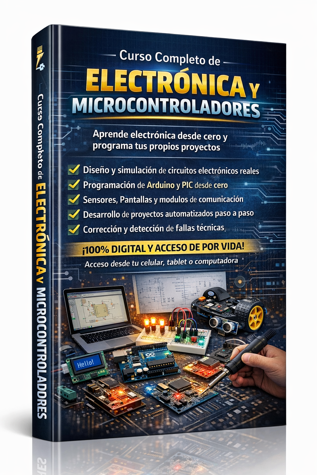 Curso Completo de Electrónica y Microcontroladores ⚡🔌