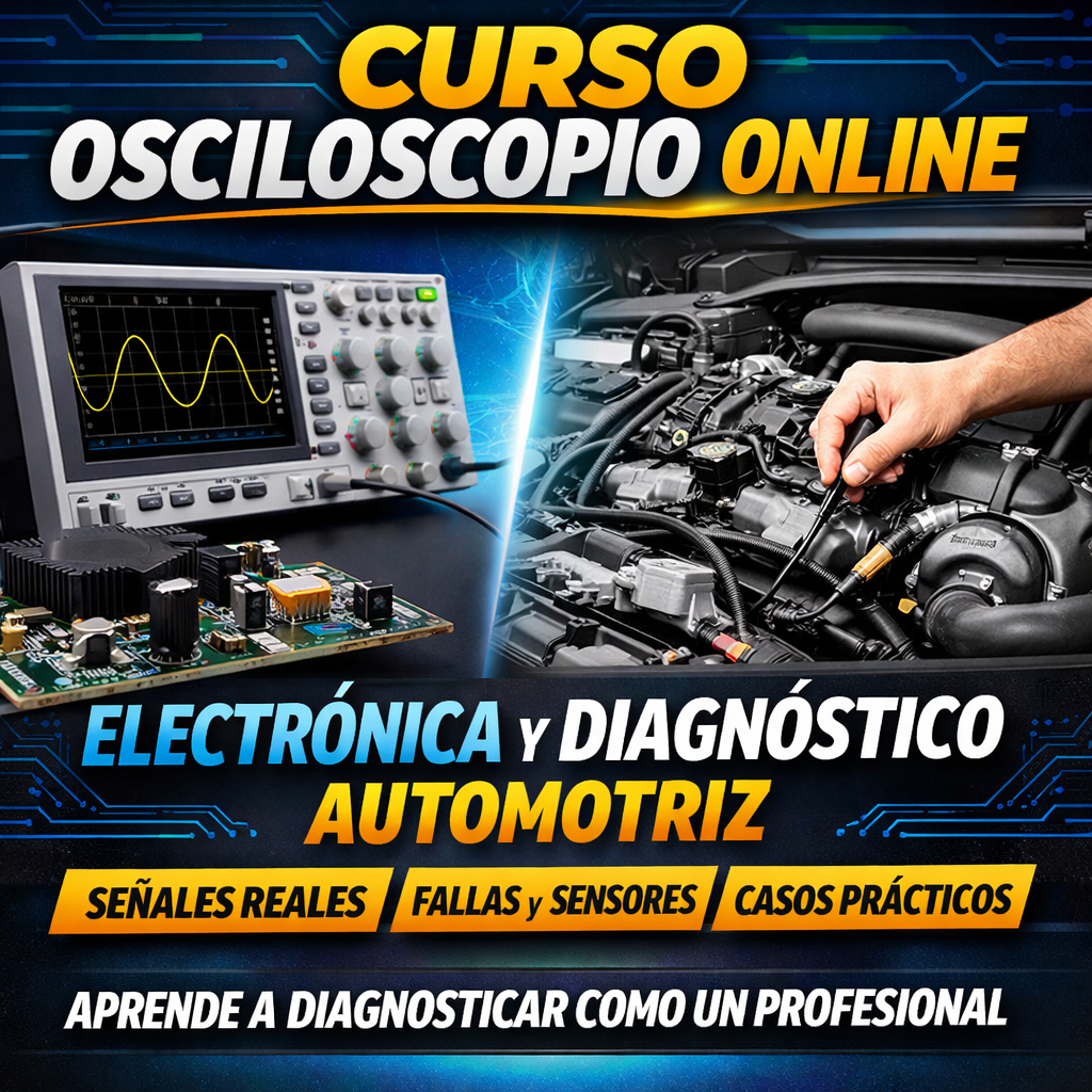 Curso Online de Osciloscopio – De Cero a Experto | Acceso Inmediato